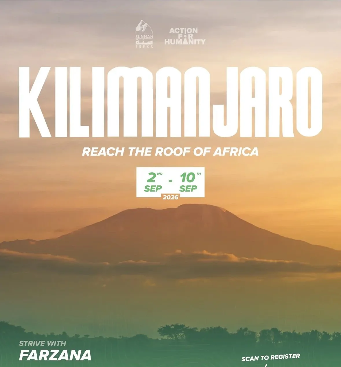 Trek Kilimanjaro Sept 2026