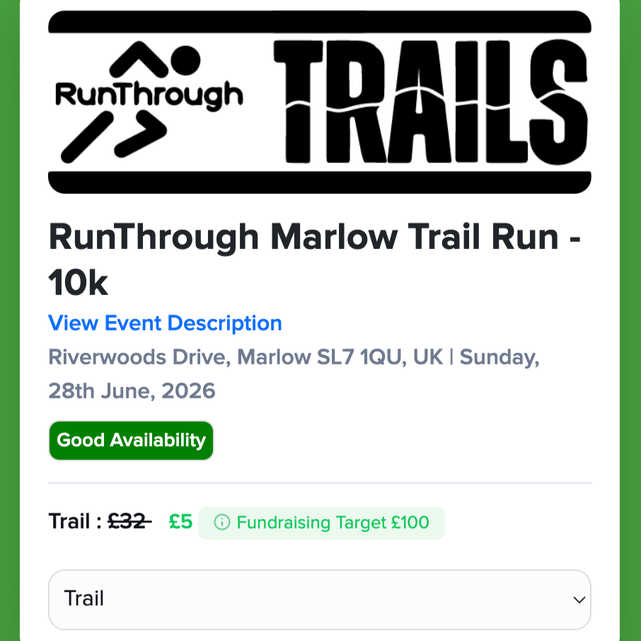 Marlow Trail Run - 10k June 2026