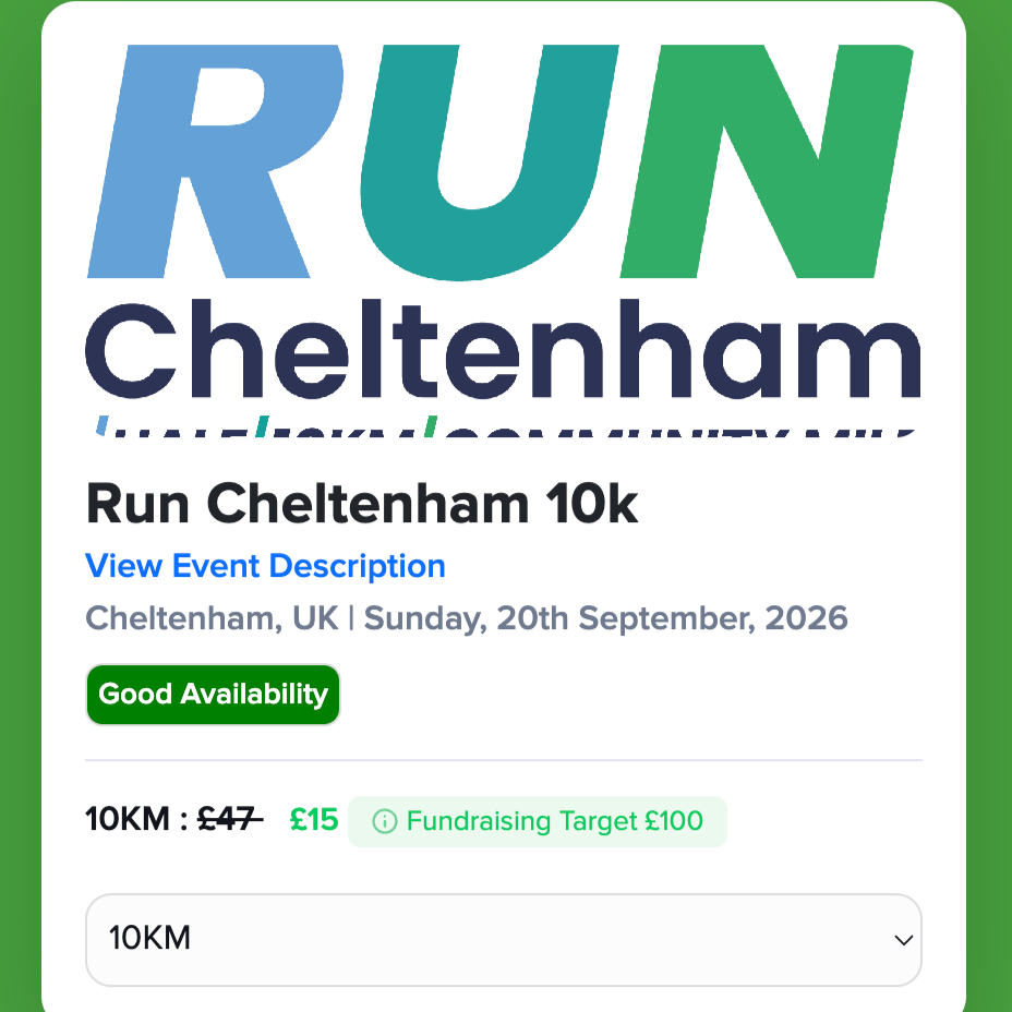 Cheltenham 10k Sept 2026