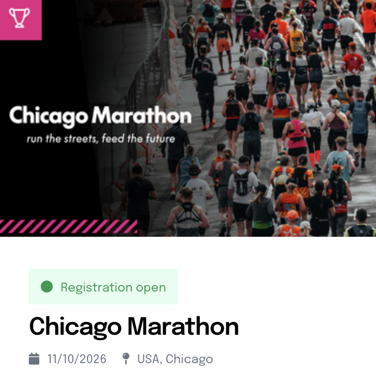 Chicago Marathon Oct 2026