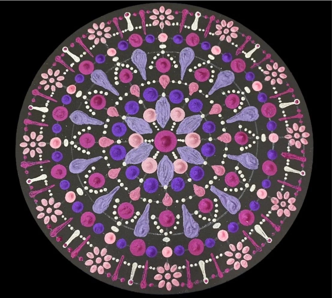 Mandala painting workshop