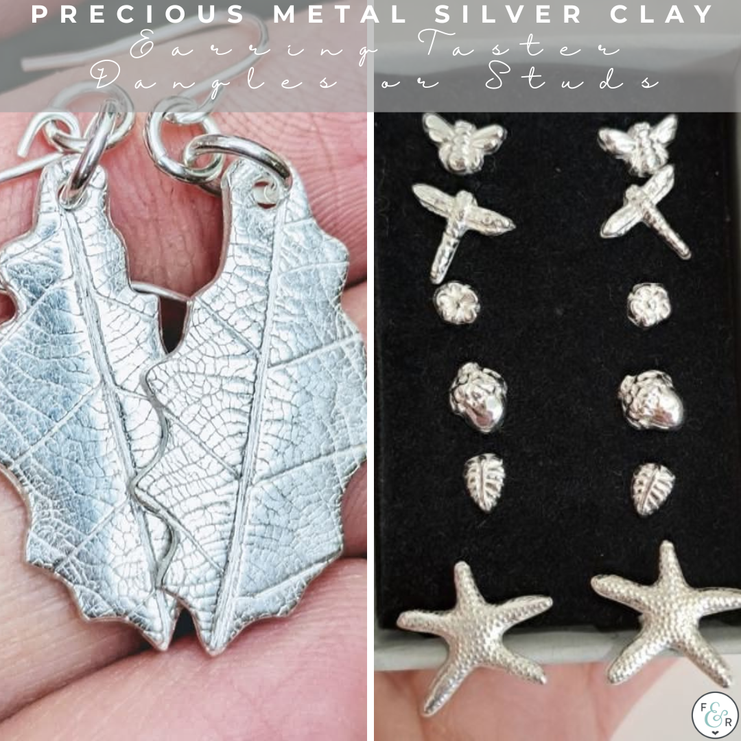 Precious Metal Silver Clay – Earring Workshop