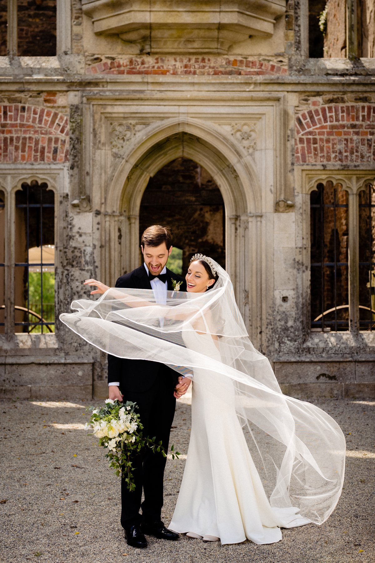 Natural style wedding photographer for a destination wedding in Wilton Castle Ireland with an American bride and groom