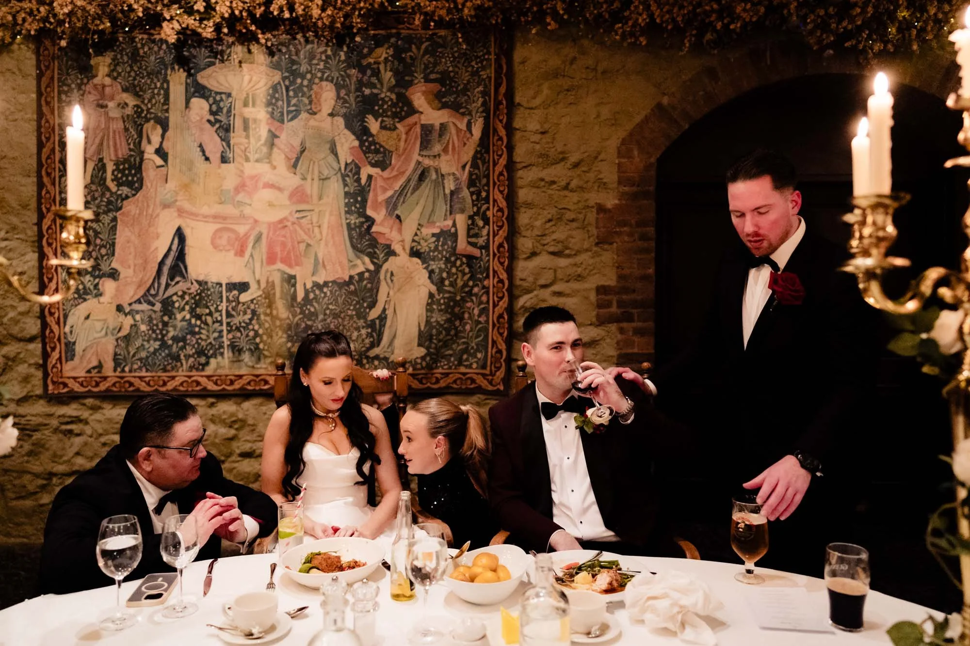 Barberstown-Castle-black-tie-wedding-dining-room-photography-annie-kheffache-18.jpg