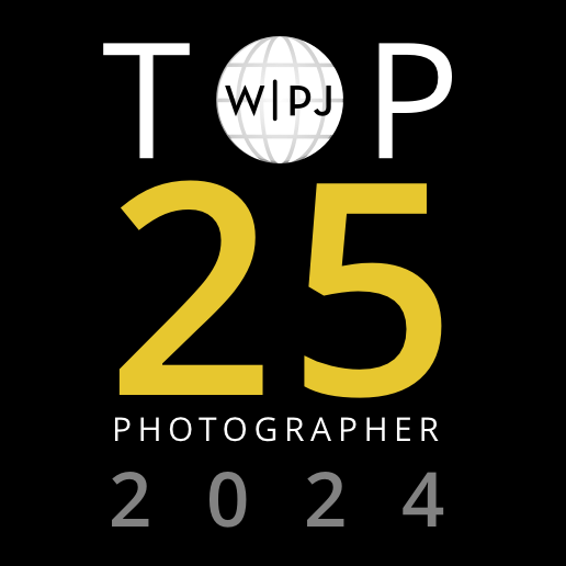 WPJA Top 25 photographer in the world badge
