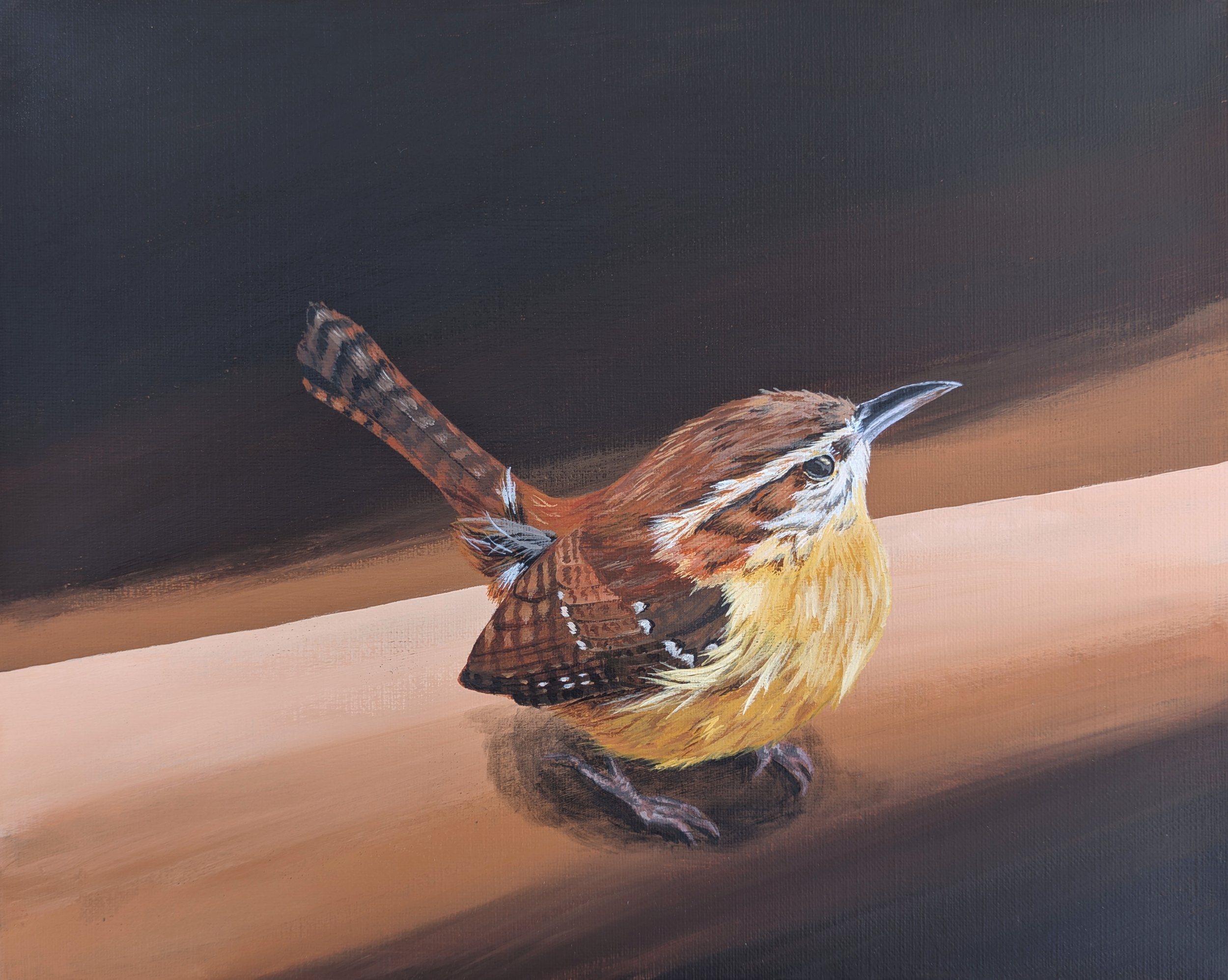 wren painting