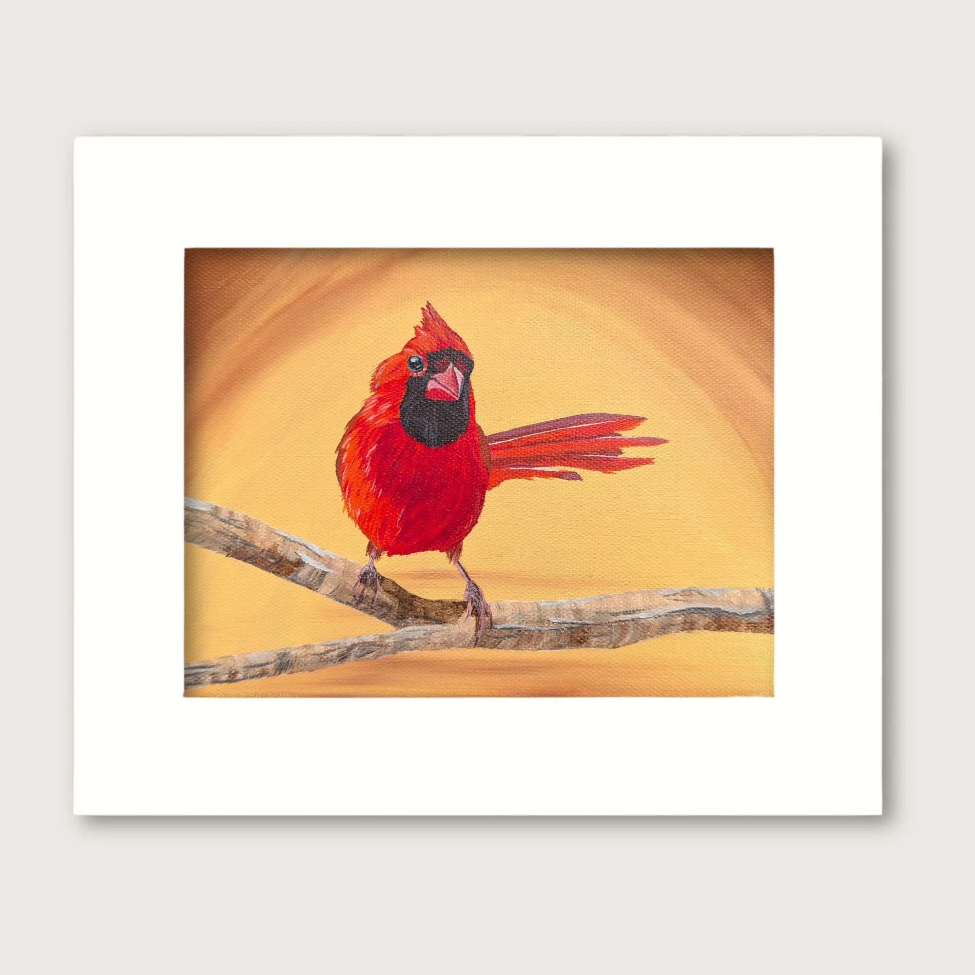 Cardinal II Painting