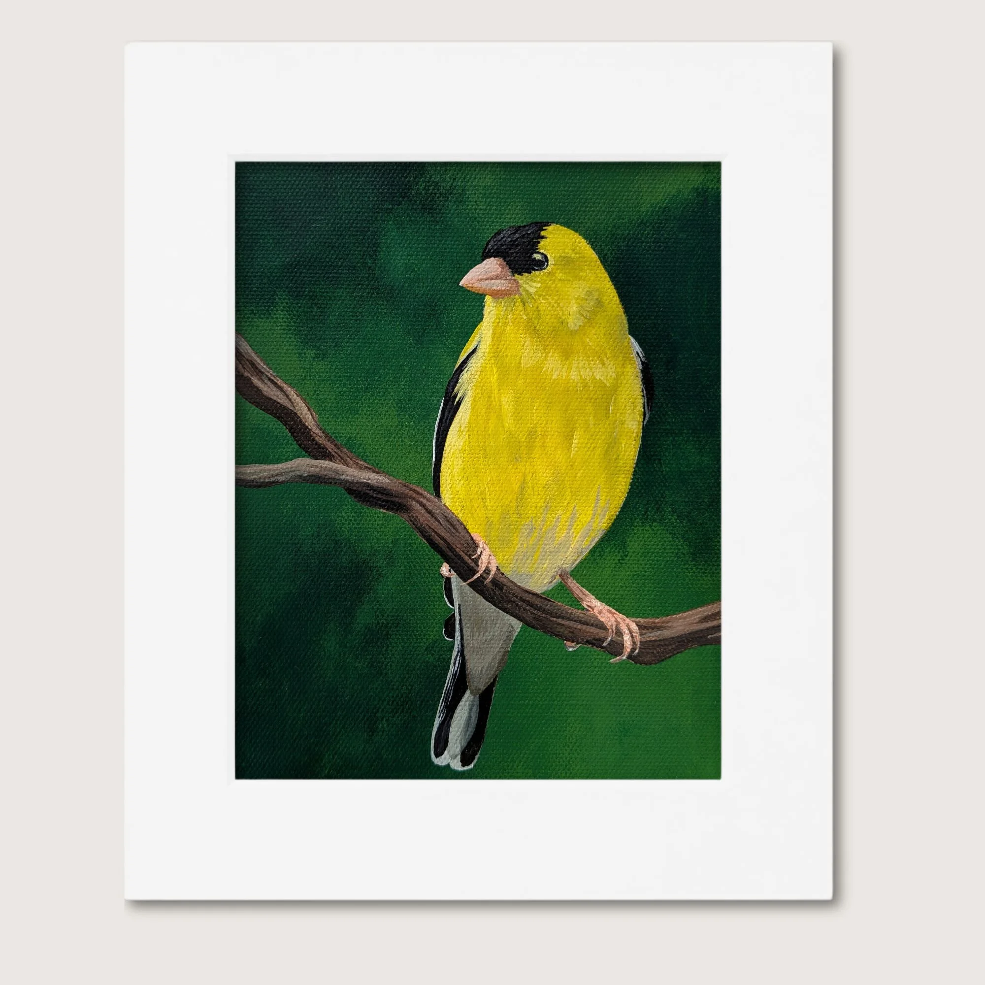 American Goldfinch Painting
