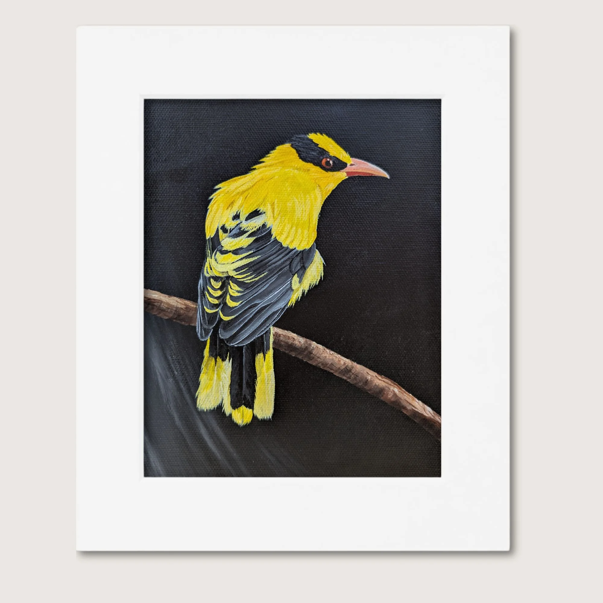 Black-Naped Oriole Painting