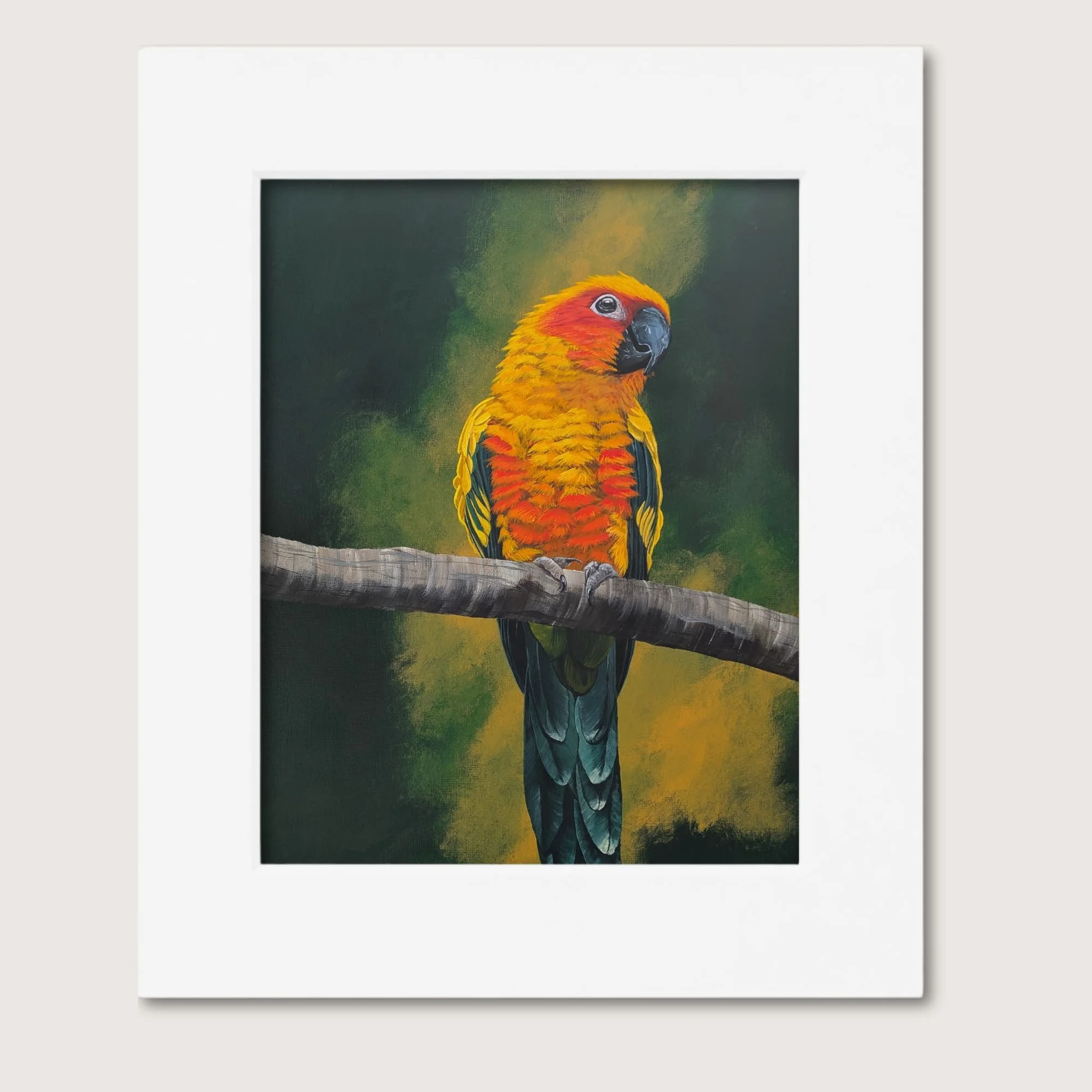 Sun Conure Painting
