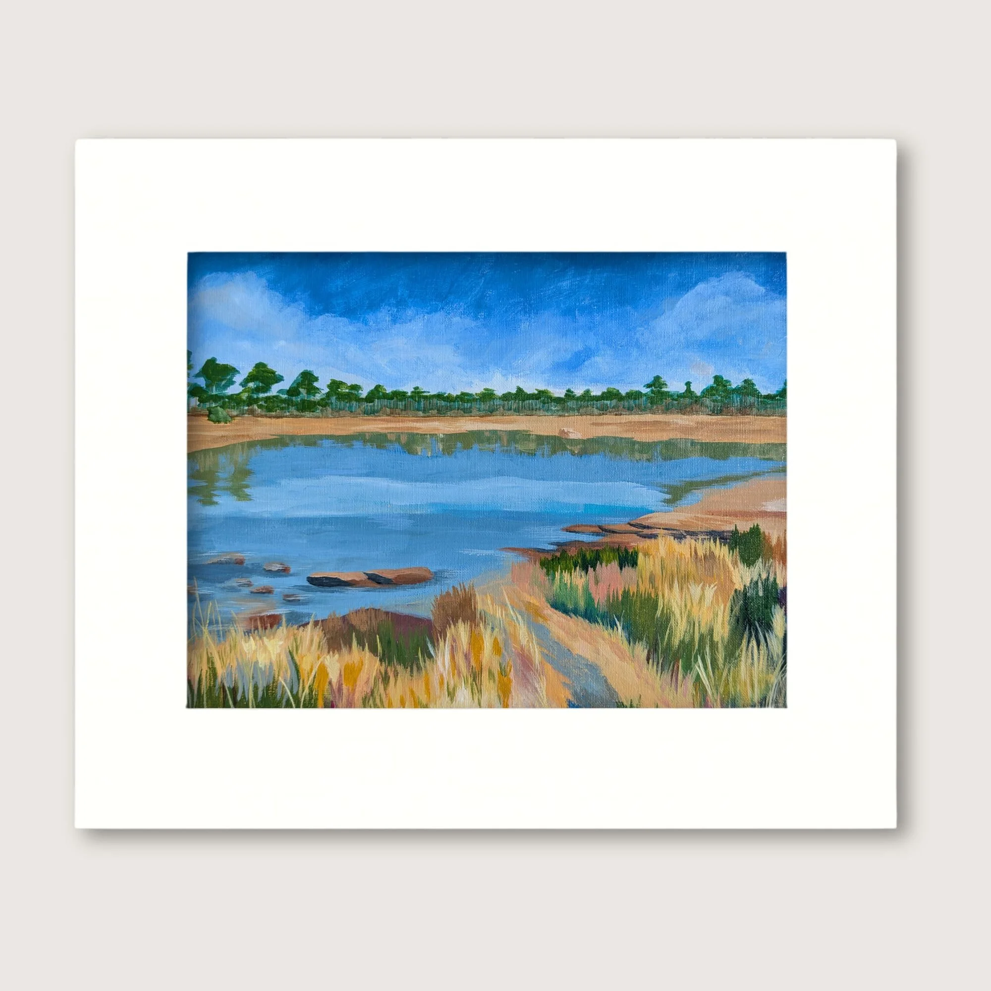 Patsy Pond Landscape Painting