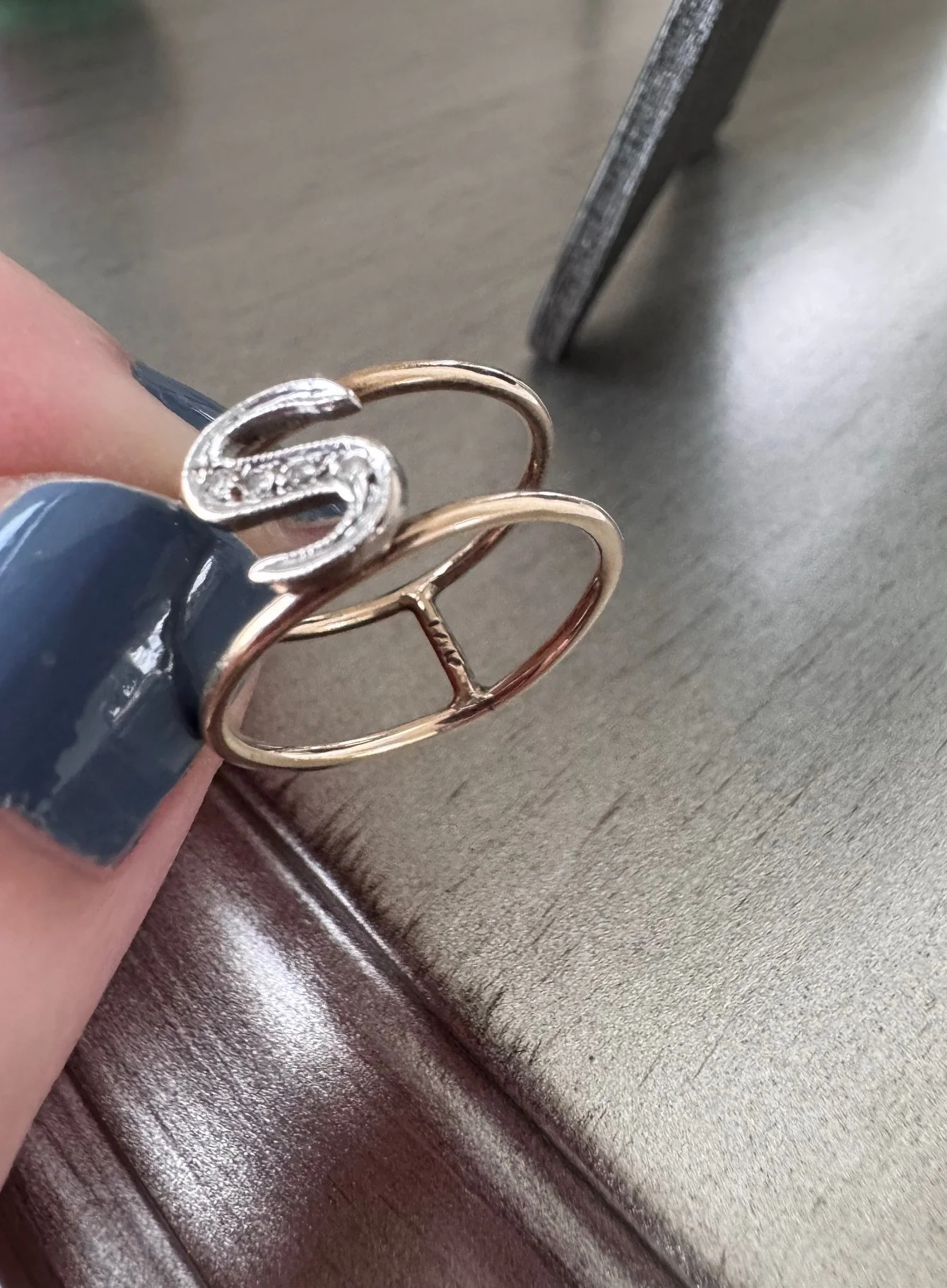 Initial "S" Ring