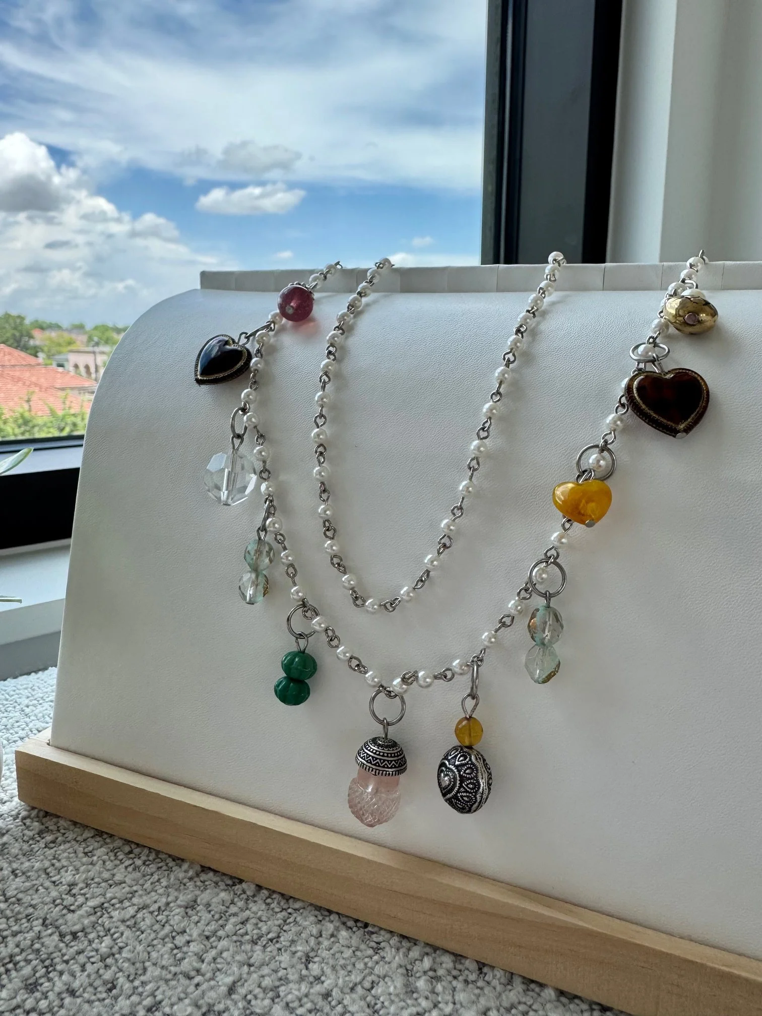 Long Charm Necklace
