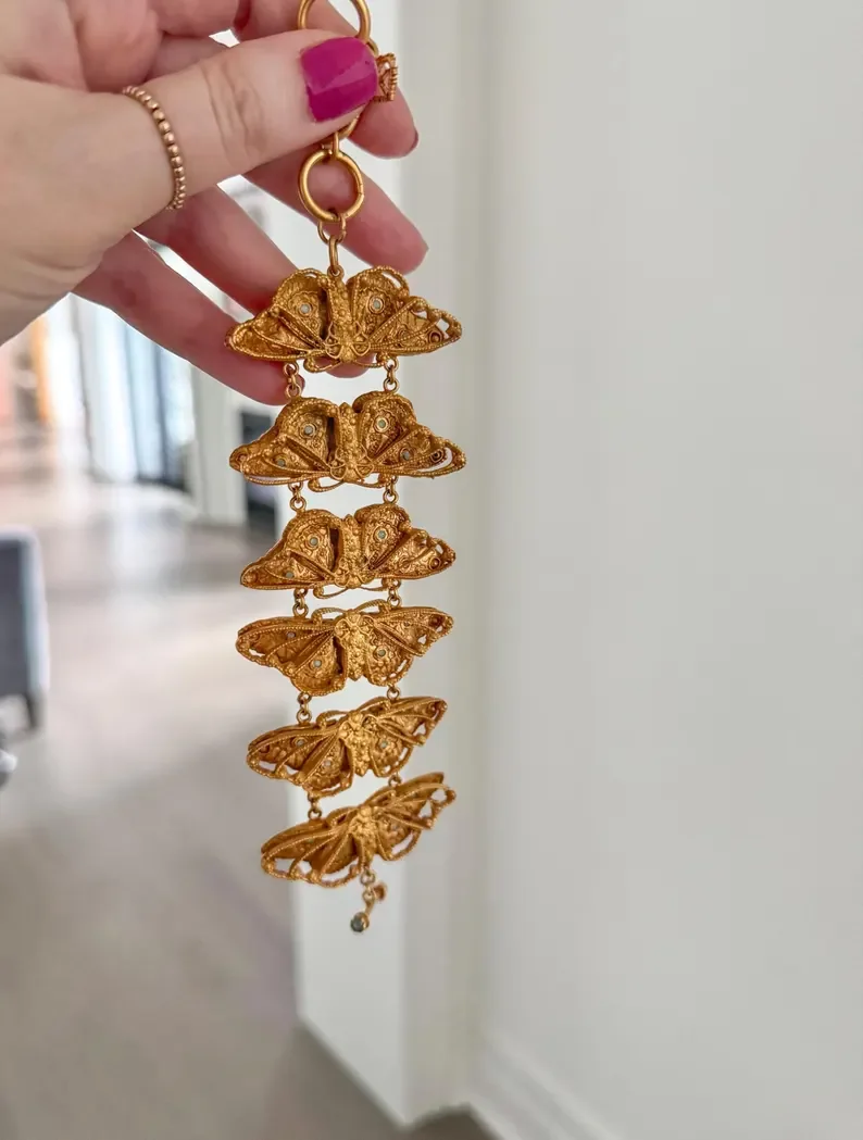 Unique Gold Butterfly Bracelet
