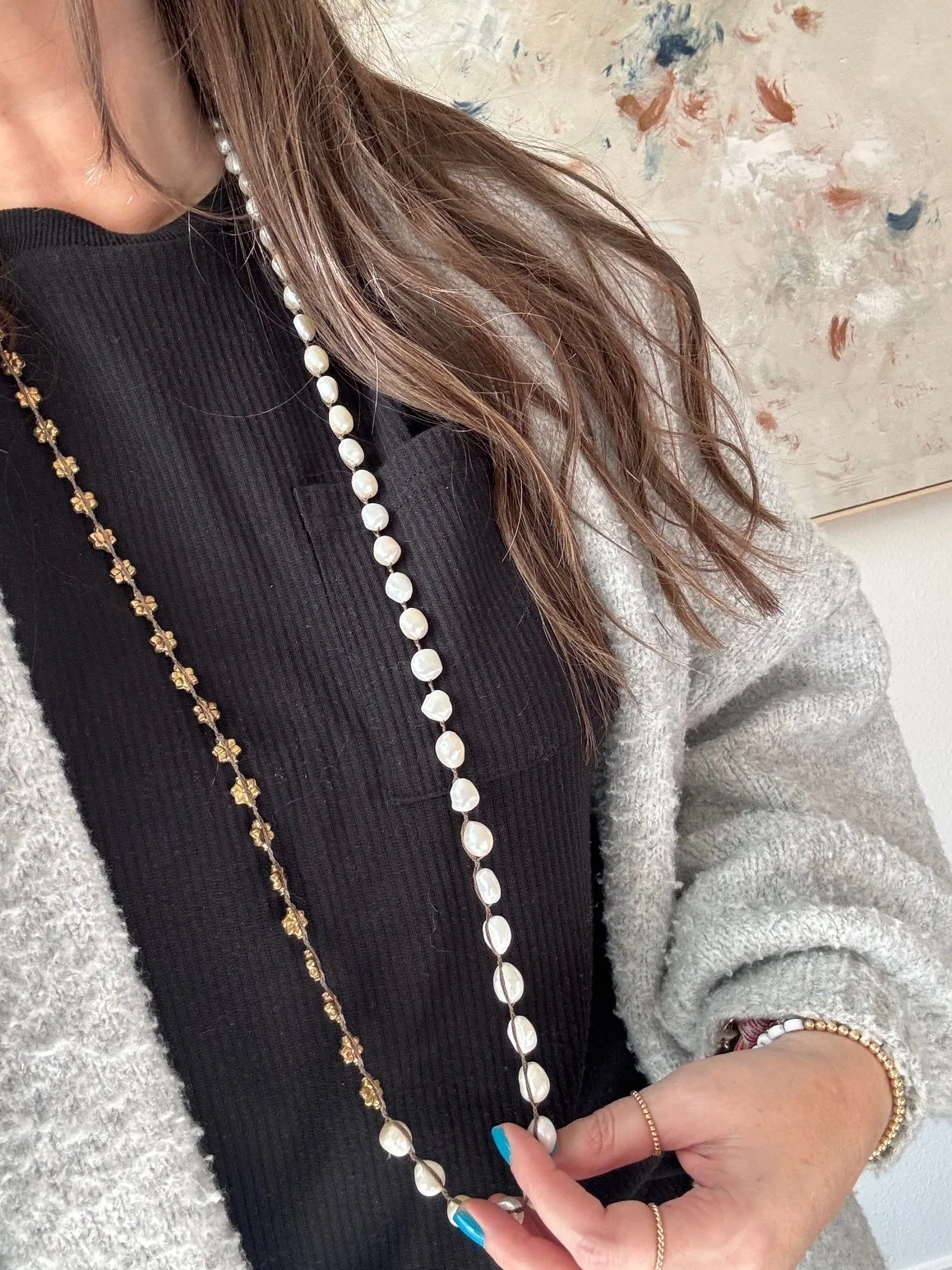 Love Heals Freshwater Pearl Necklace