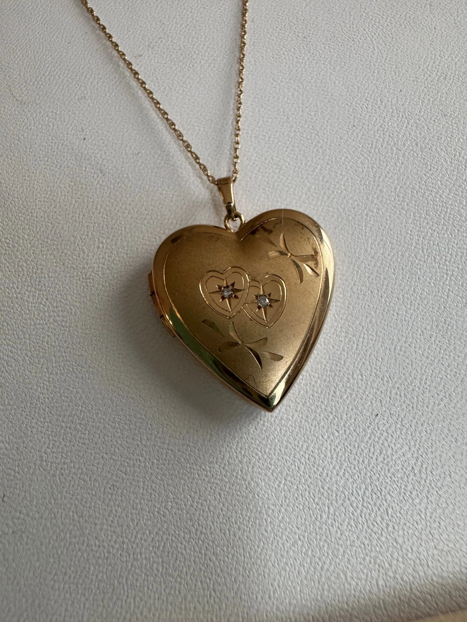 Gold Heart Locket