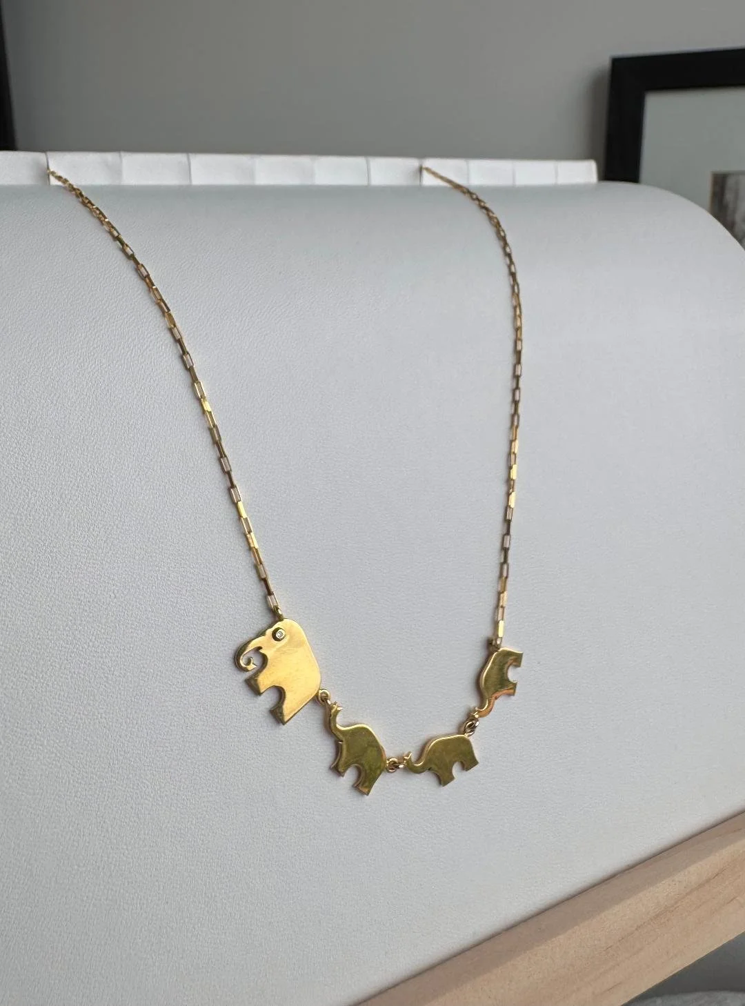 Elephant Family Necklace