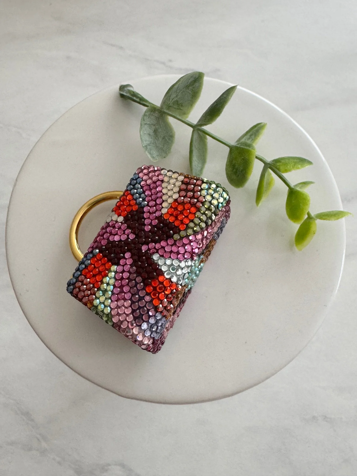 Judith Leiber Gift Box Pillbox