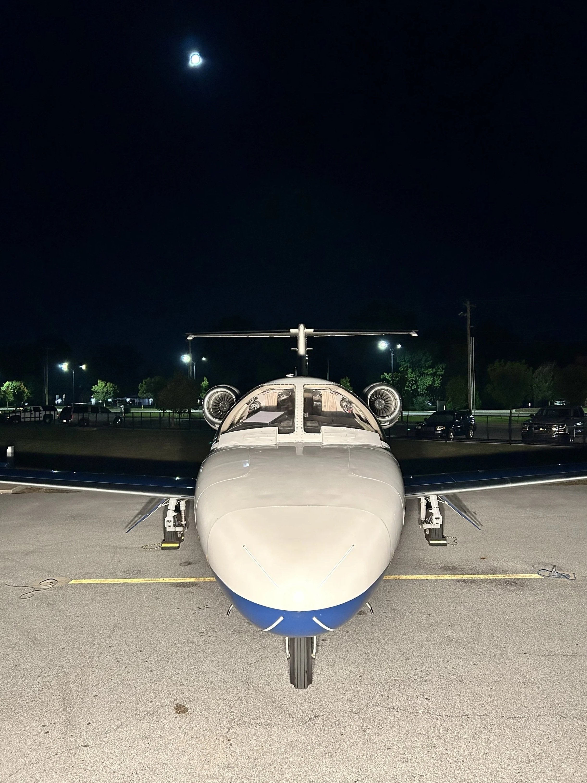 Small jet detailed in Conway Arkansas at Cantrell Field Conway Regional Airport by Pure Aviation and Aircraft Detailing