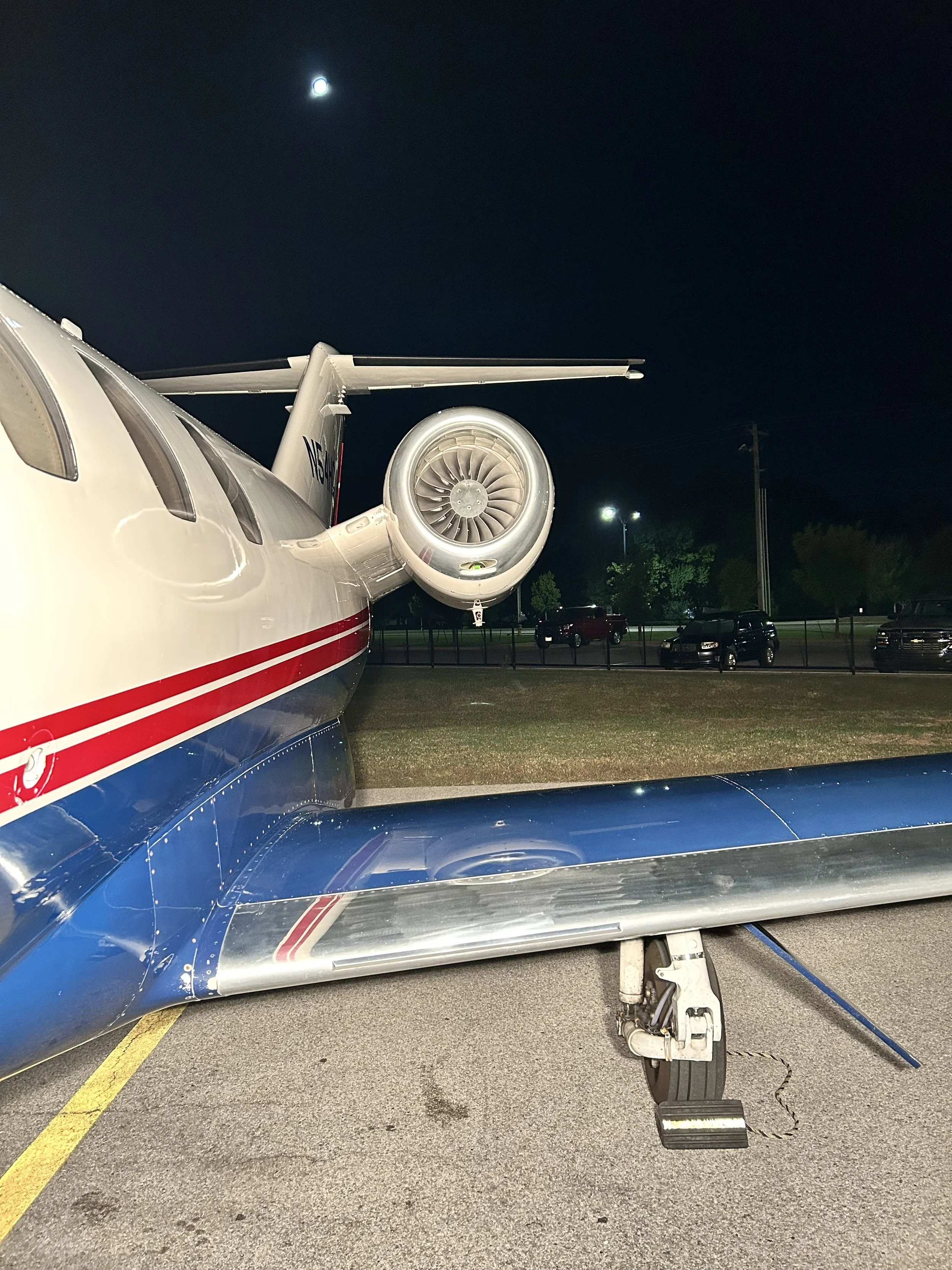 Cessna Citation CJ1 detailed and cleaned by Pure Aviation Detailing in Fayetteville Arkansas at Drake Field FYV KFYV