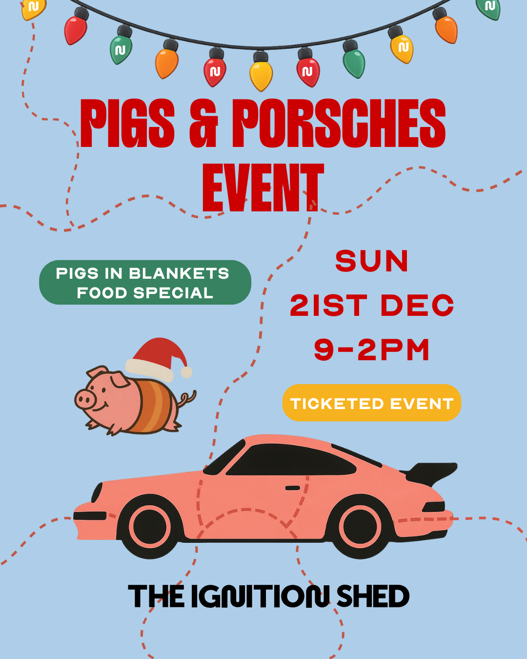 Shed Social: PIGS & PORSCHE EVENT