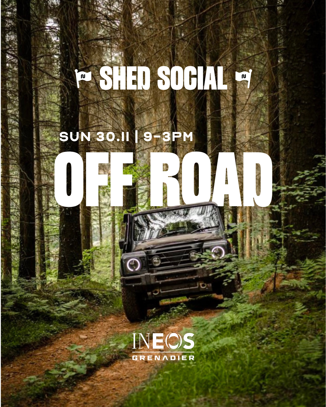 Shed Social: OFF ROAD EDITION