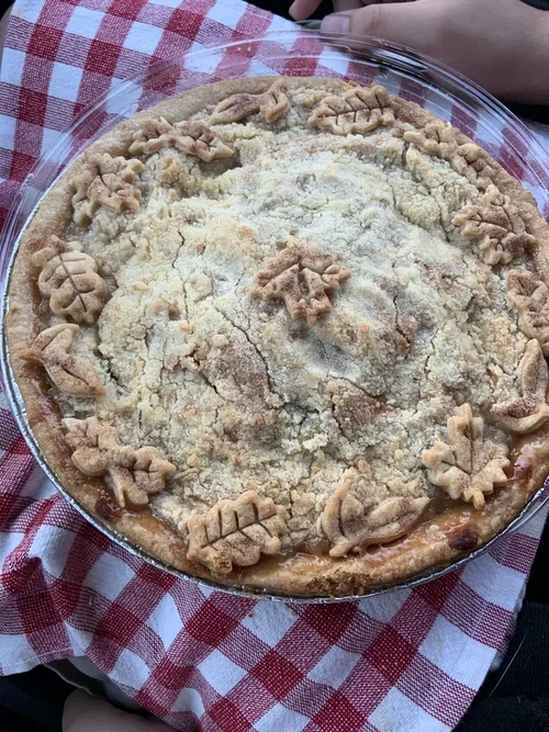 Apple pie baked by Natalie