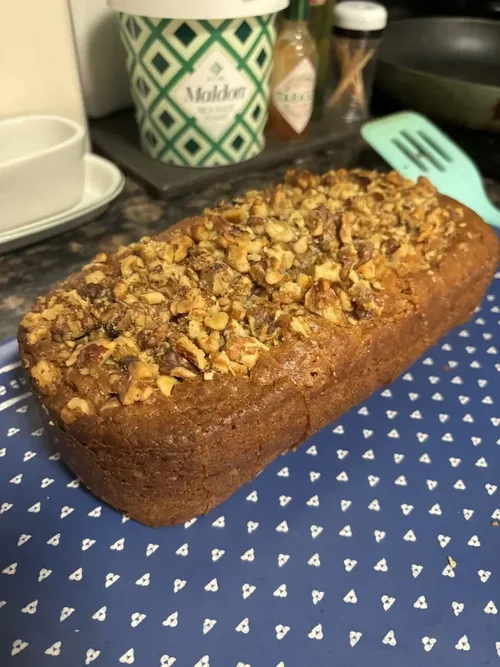 Banana loaf baked by Natalie