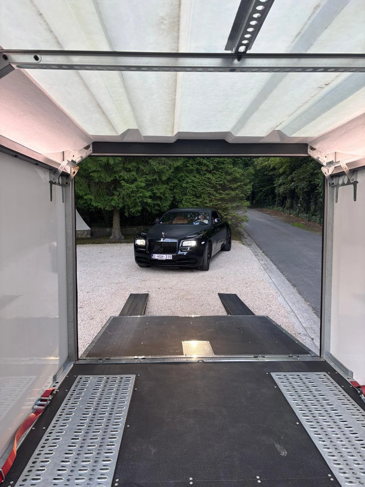 gesloten transport Rolls-Royce