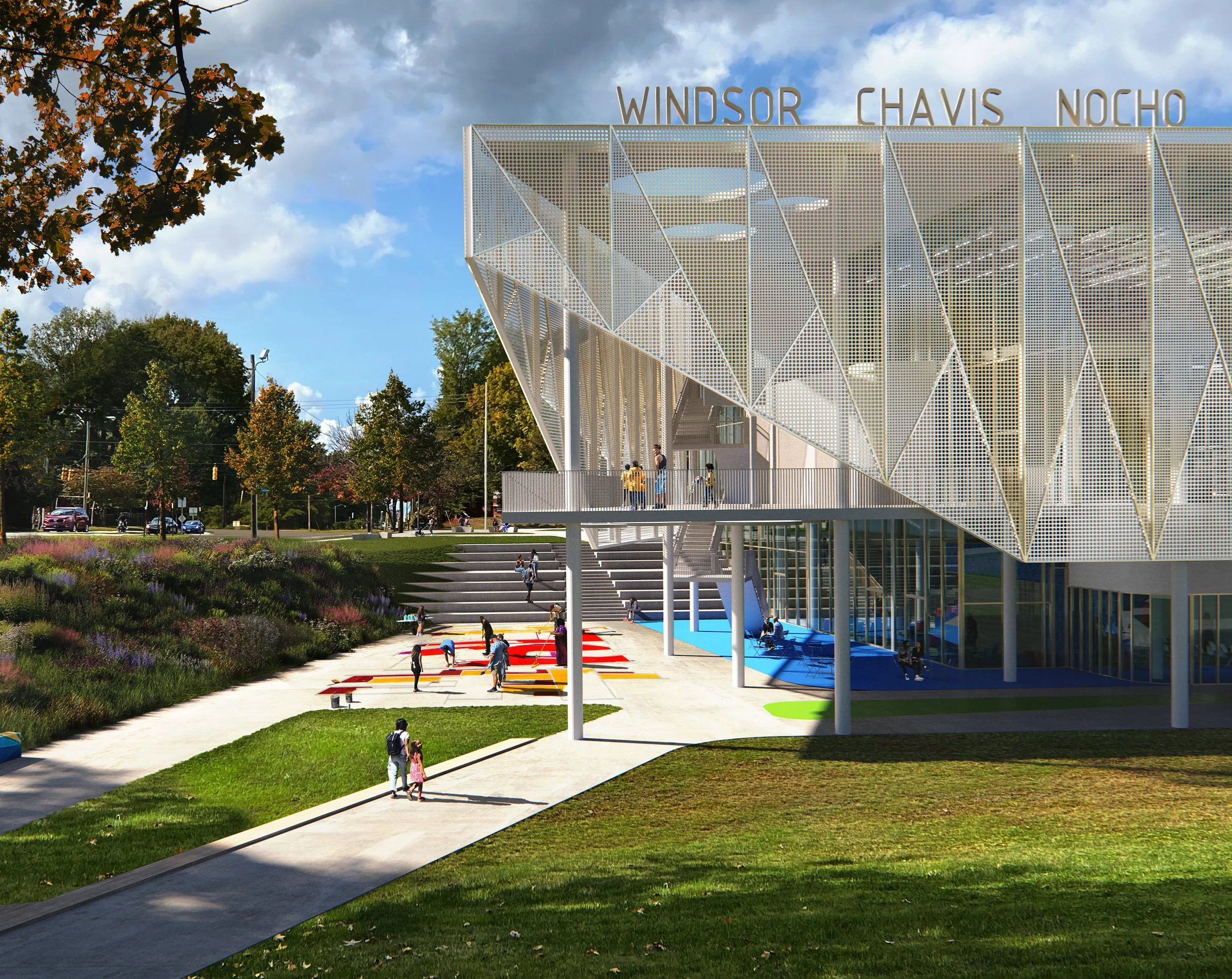 Hybrid Library and Recreation Center