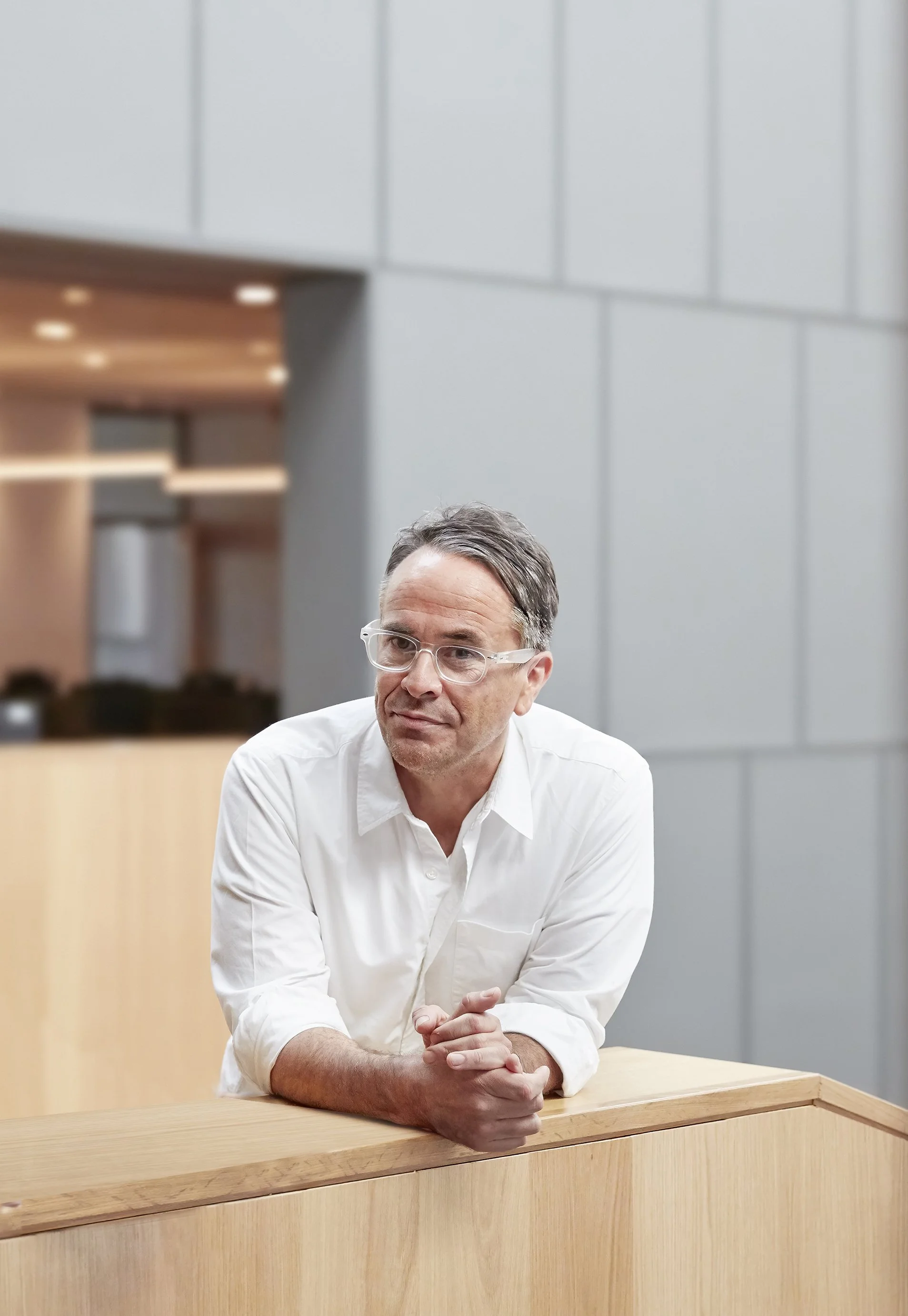 Robert Thomas, design director and lead designer at Vines Architecture.  Was the lead designer of many of the firms' notable projects including the Durham Main Library, the Henrietta Lacks Building and the NCA&T Student Center.