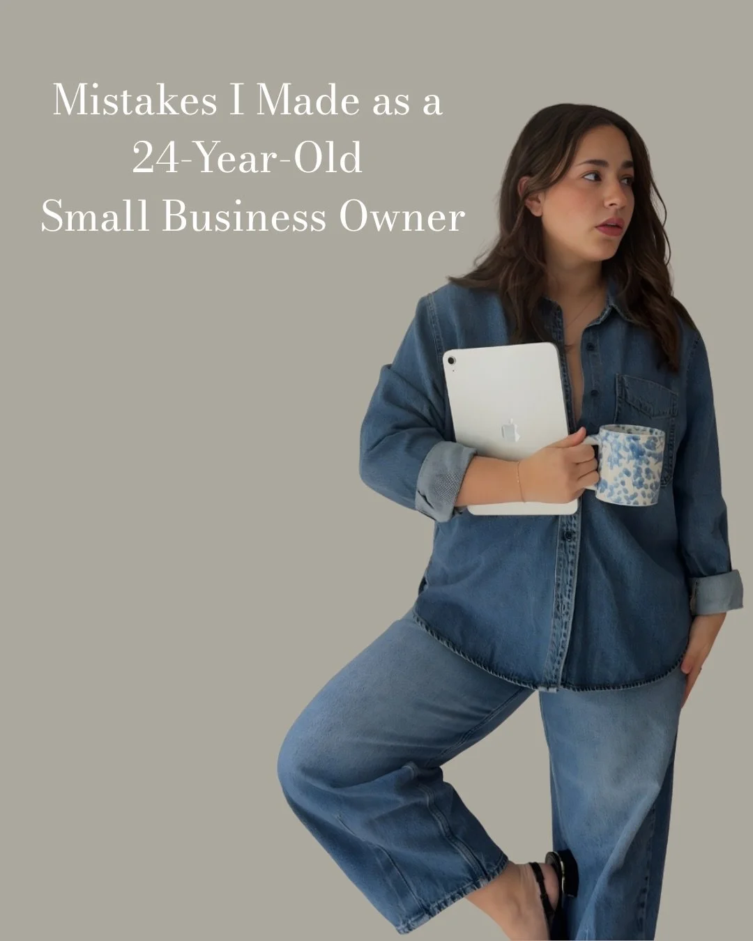 I started Dot Creative when I was 23, and honestly? I had no idea what I was doing.

These mistakes nearly broke me (and my bank account). And I still don&rsquo;t know what I&rsquo;m doing sometimes, but I am learning everyday as I go and that is OKA