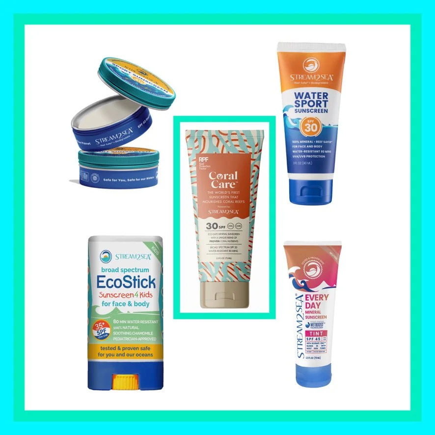 Non Toxic &amp; Reef Safer Sunscreen