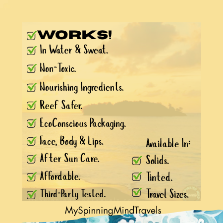 Check List for Sunscreen