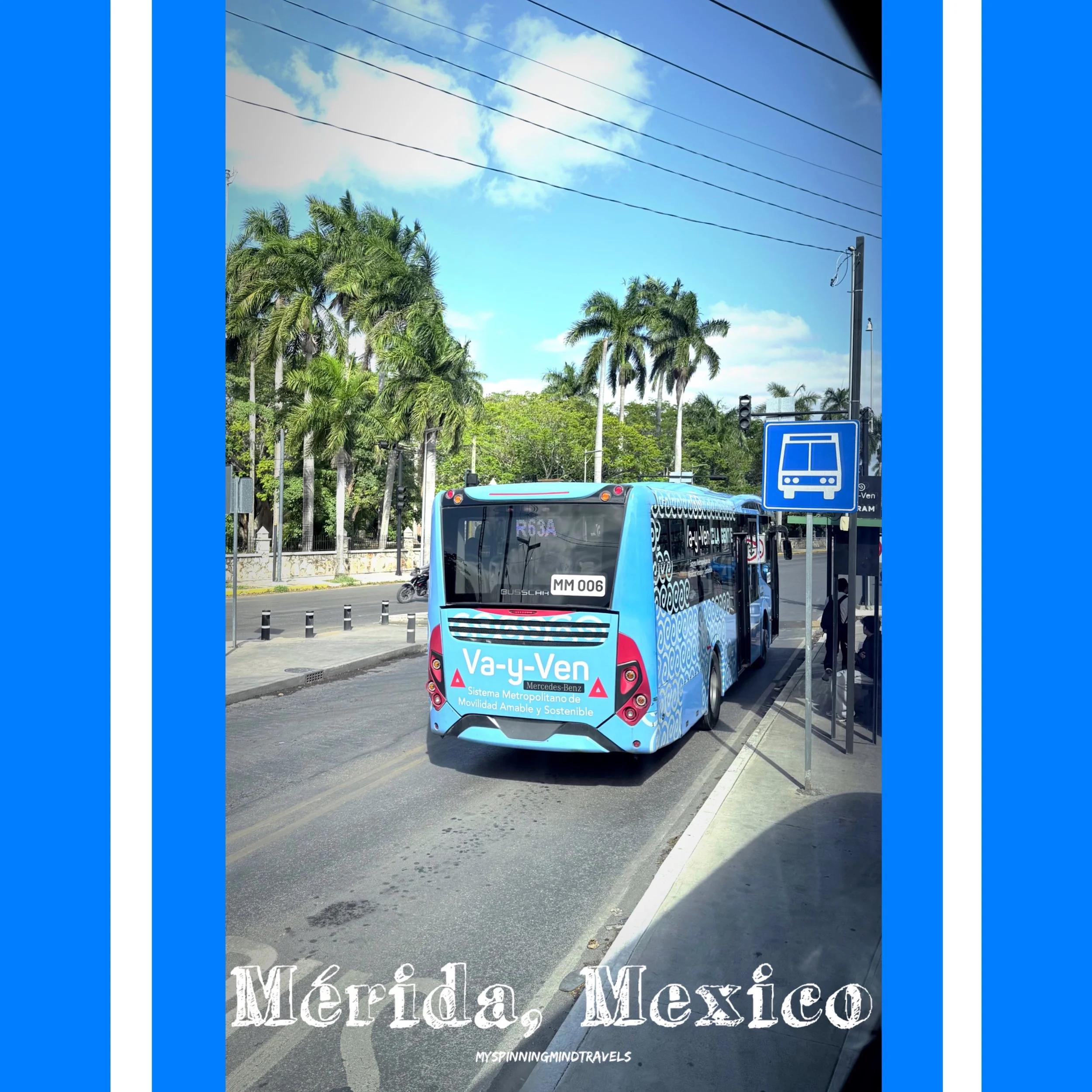 Bus In Merida Mexico
