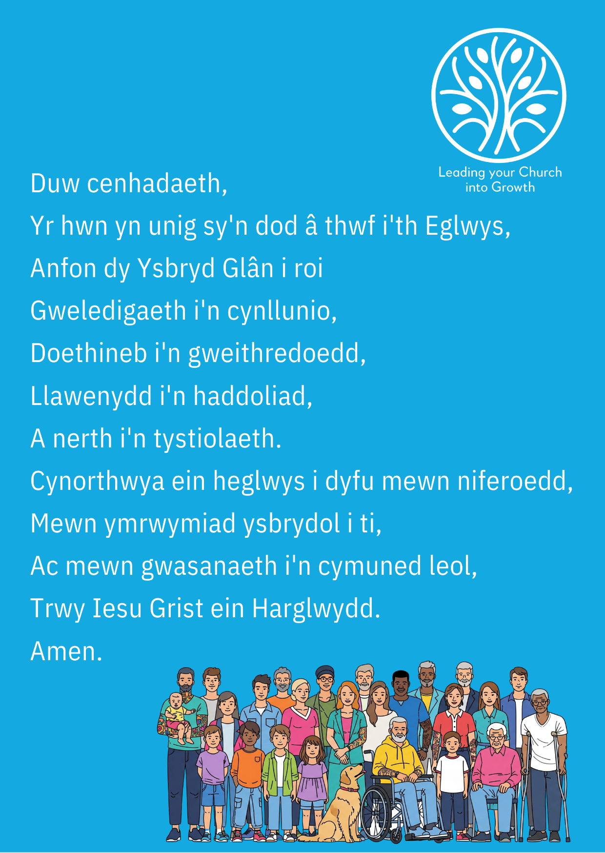 Prayer Cards - Welsh & English Version