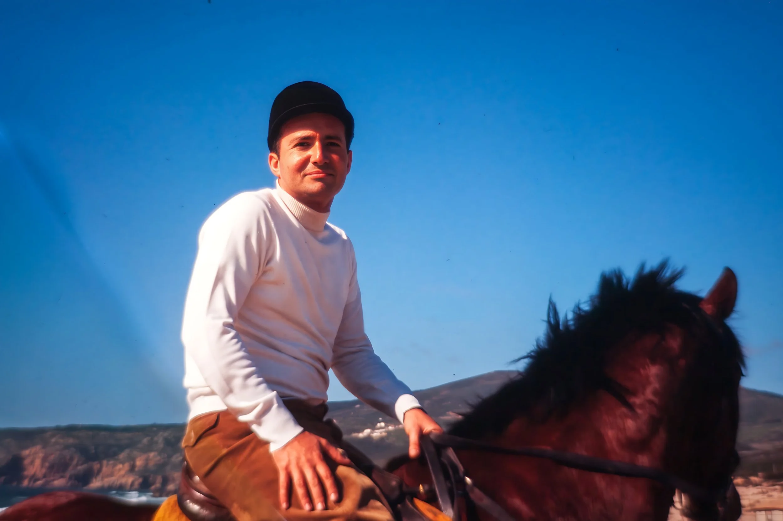 A younger Michel Cojot, years before his search for Klaus Barbie drew him into a story of revenge, regret, and redemption.