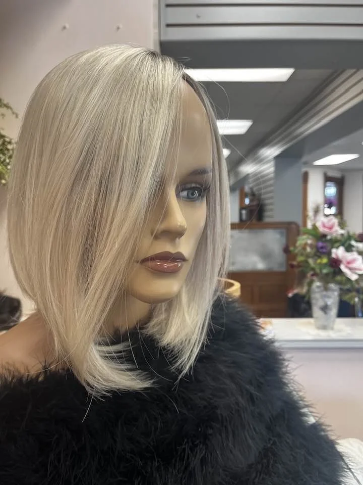 Long hair topper at Peggy's Wigs & Styling Salon in Quincy, IL