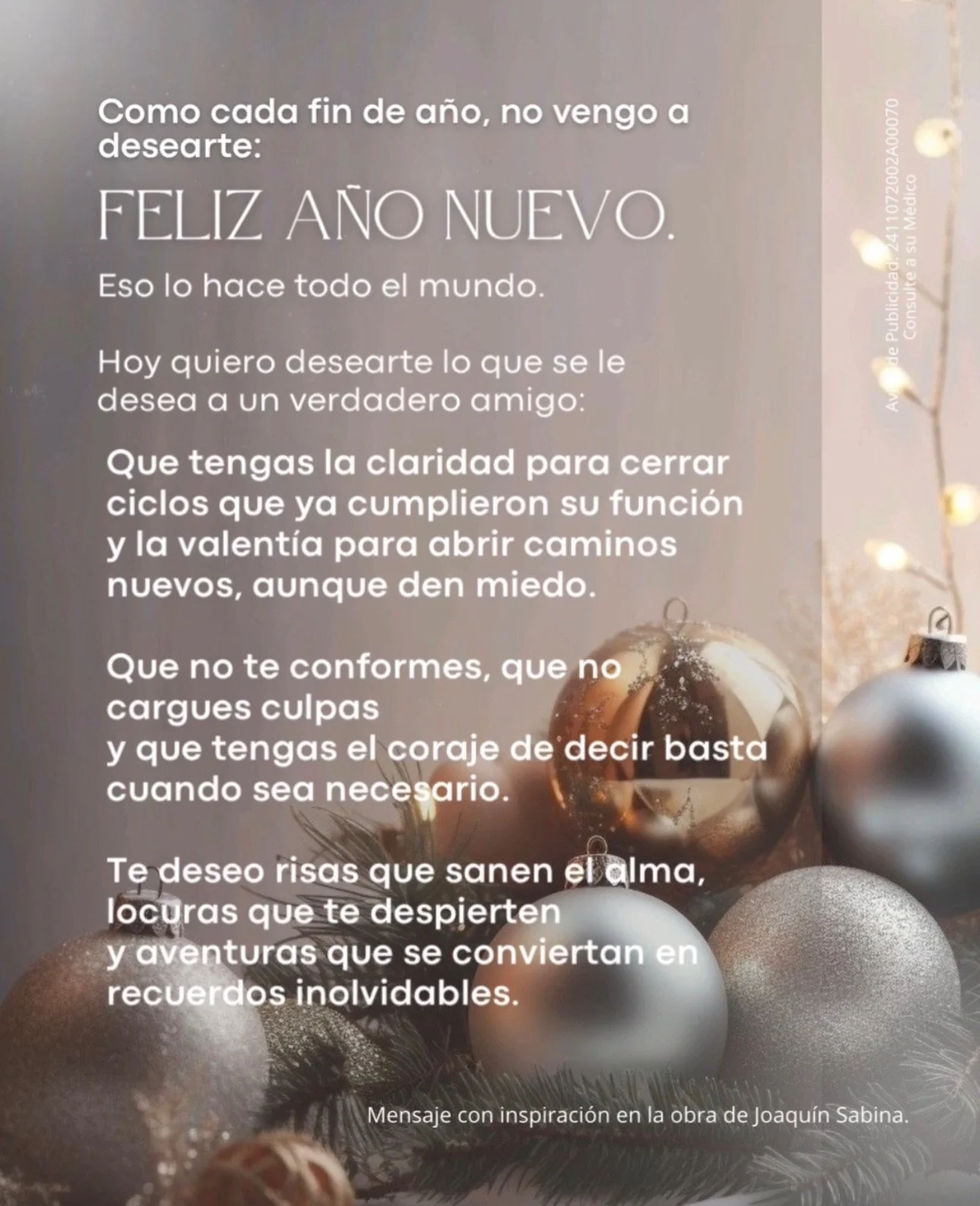 Bienvenido, 2026.🥂🎉
Una nueva oportunidad para seguir avanzando
con amor, con gratitud
y con el coraz&oacute;n abierto a todo lo que Dios nos permita vivir.

Dr. Luis Gerardo Garc&iacute;a Moreno | Cirujano Pl&aacute;stico Reconstructivo
Especialis