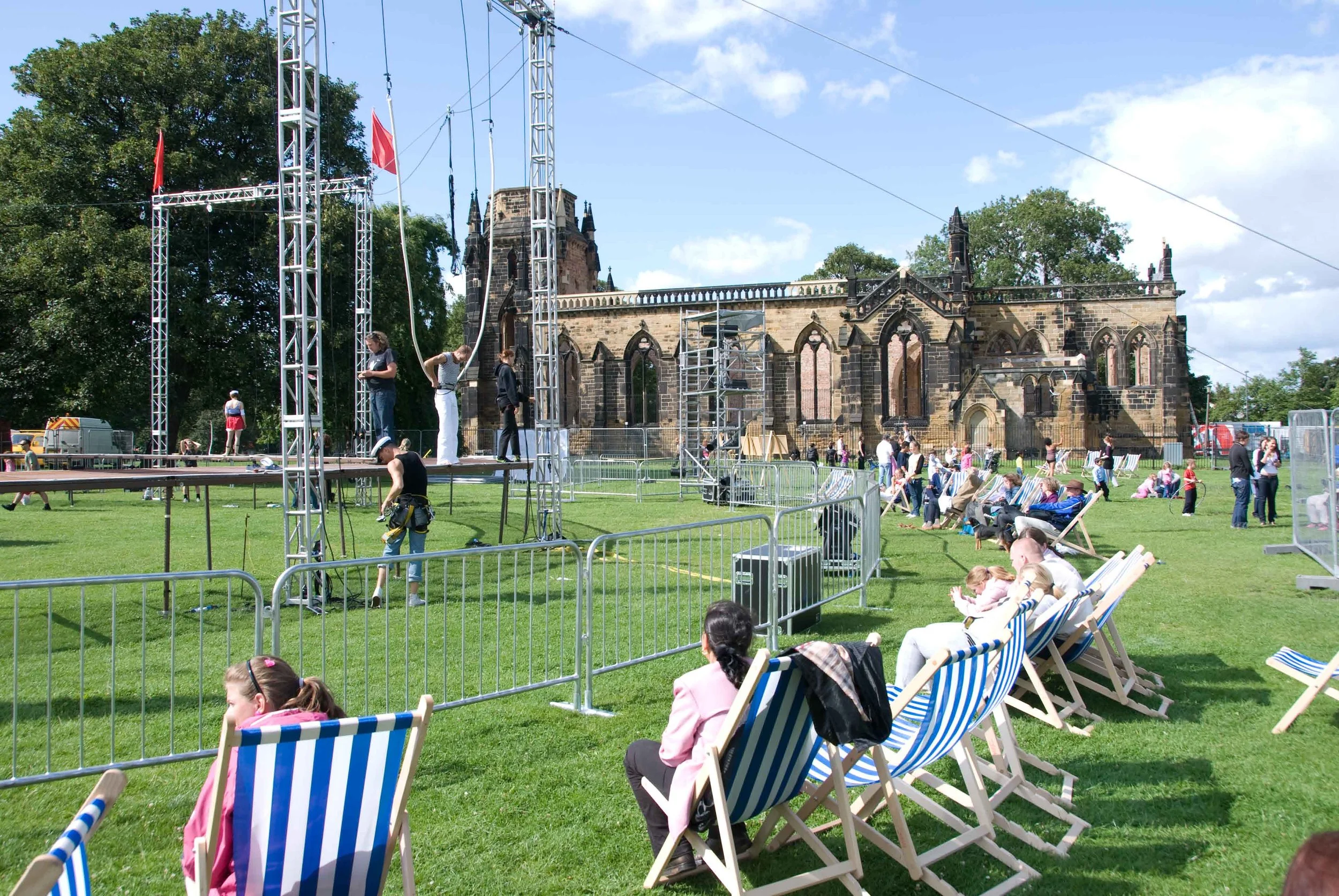 Rehearsals were open to anyone to watch