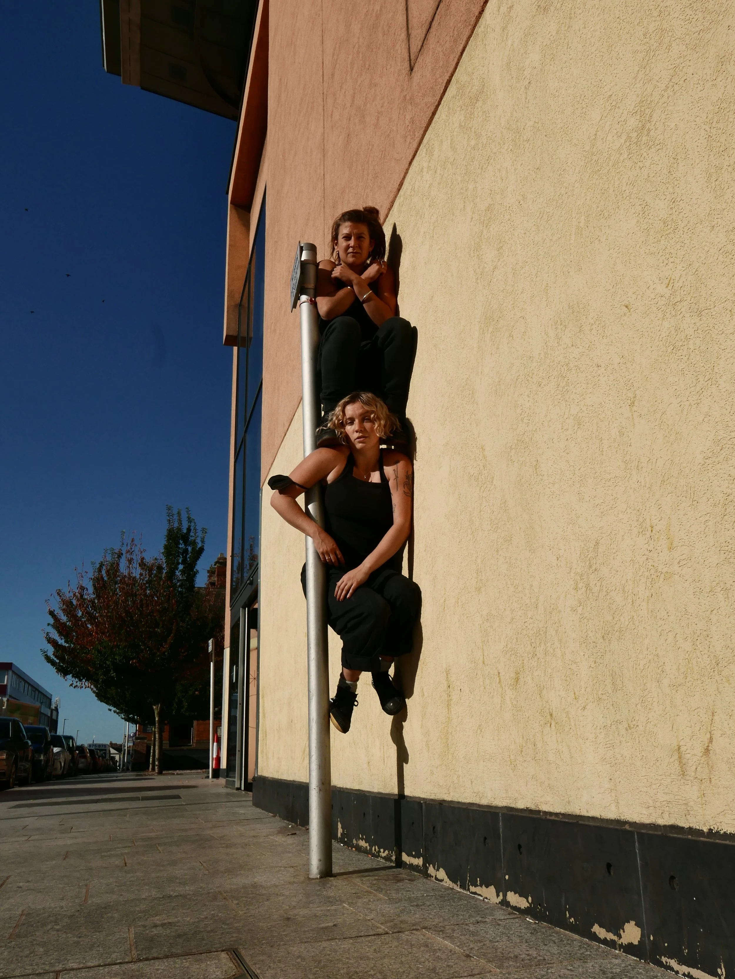 we offered up temporary public art on specific themes