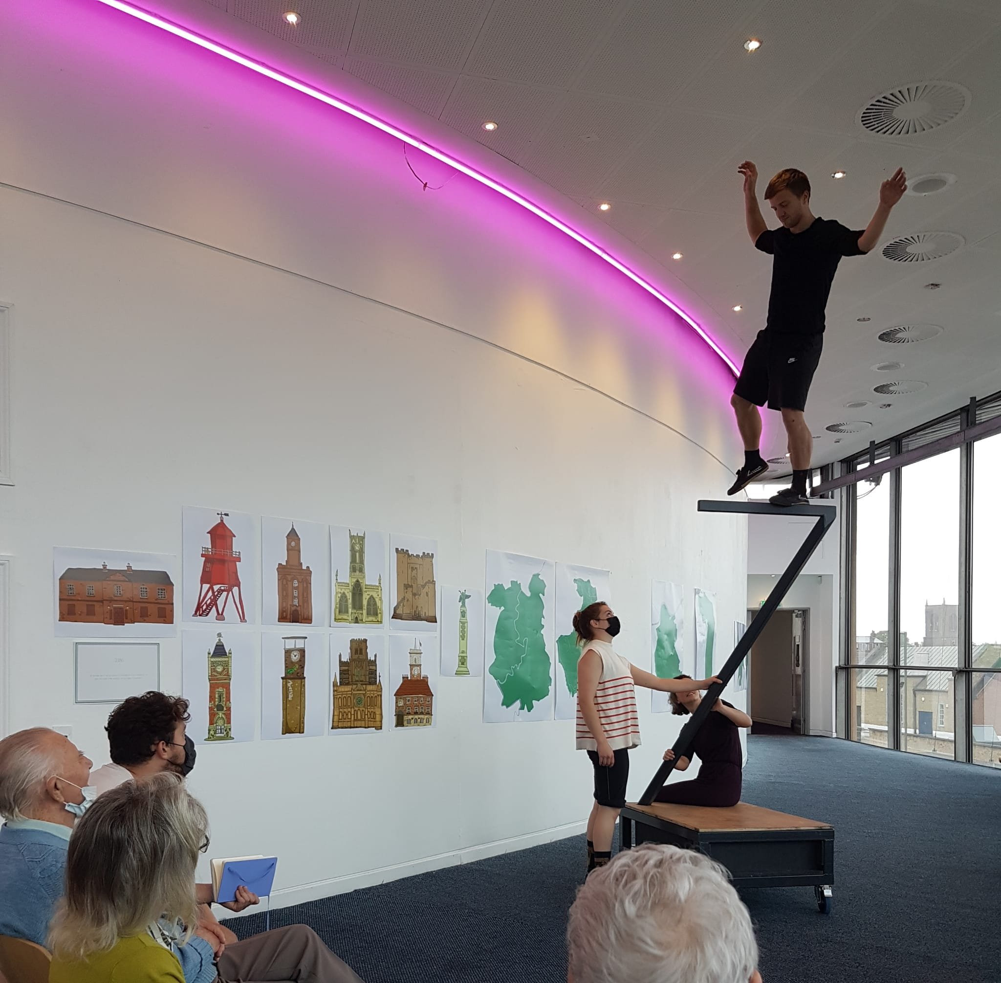 we shared ideas with various community groups