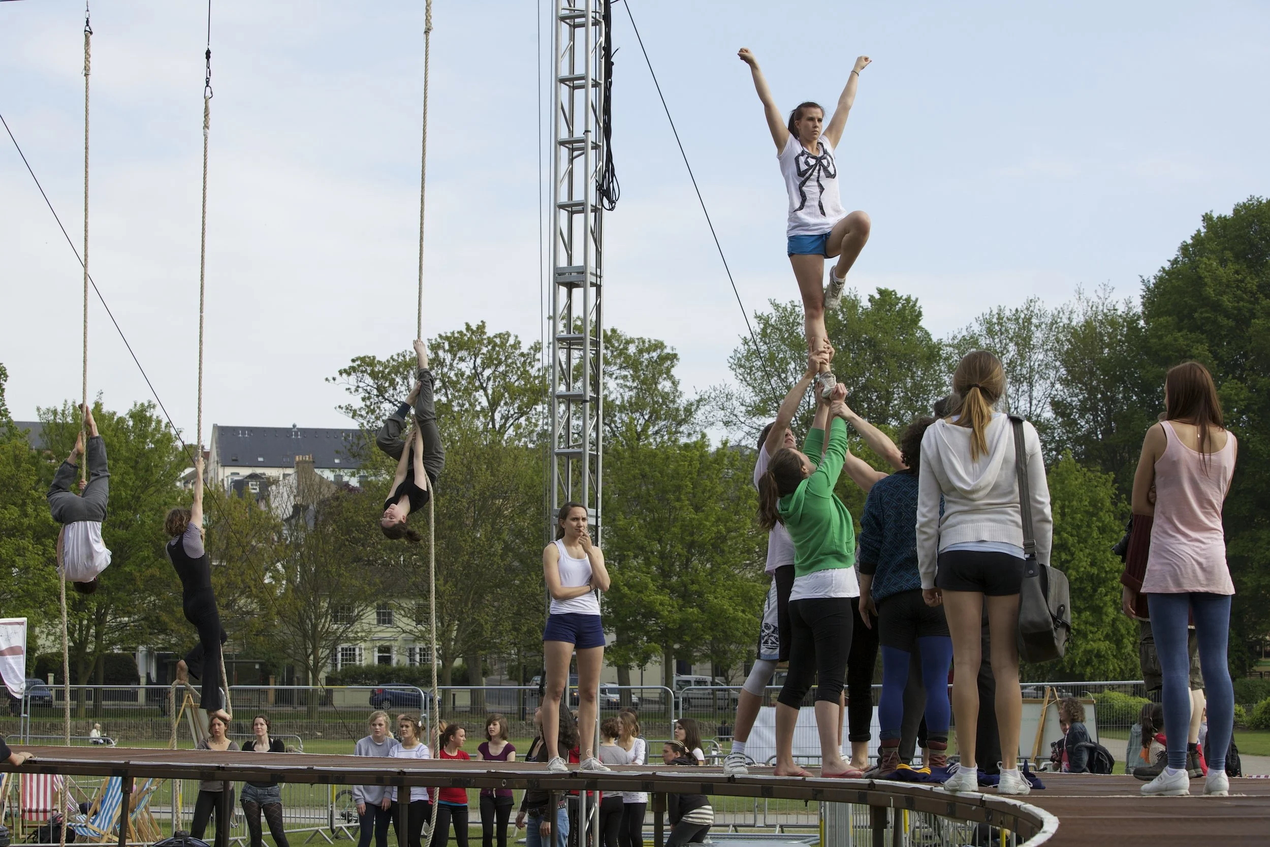 ... cheerleading ...