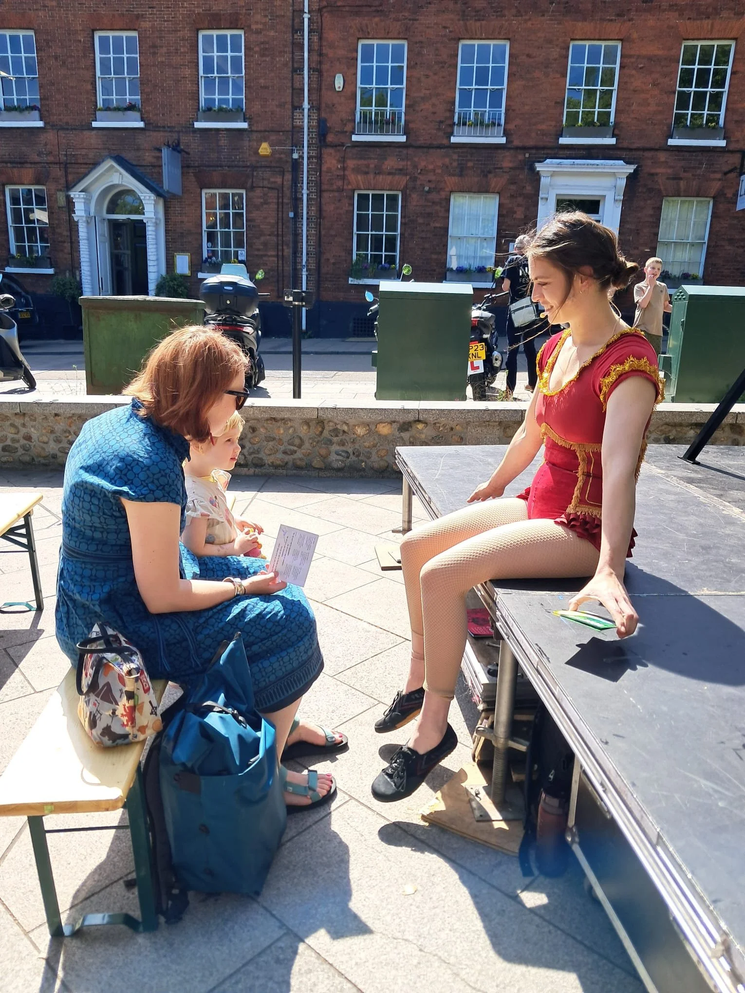 Children and adults alike considered what hopes they had