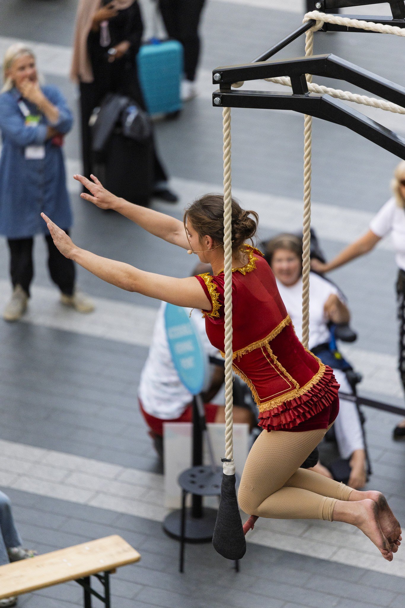 we reflected back people's hopes and sang the Waiting Song