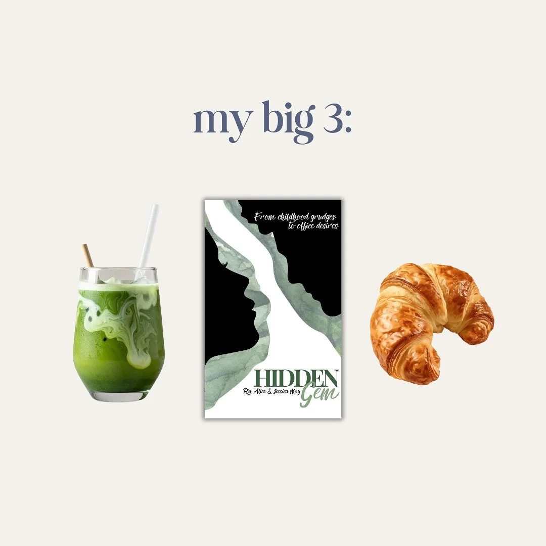OUR BIG 3 🤍
What&rsquo;s your favourite book based on the big 3? Maybe your next purchase? 😉

#mybigthree #matchagreentea #aperolspritz #redwine #romancebooks #spicyromance #bookrecs #bookstagrammer #bookstagram #booksta #author #authorsofinsta #se