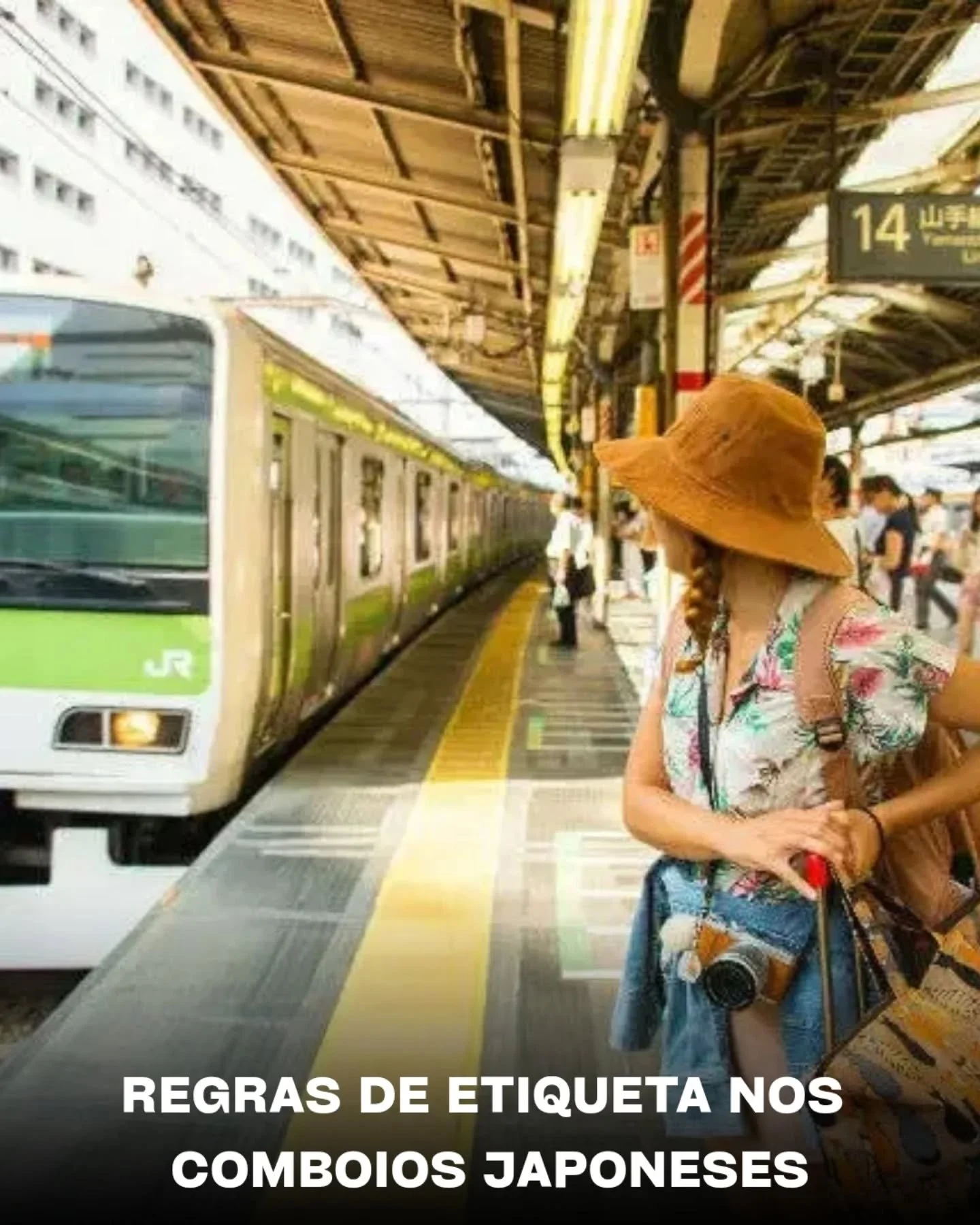 Etiqueta japonesa vers&atilde;o comboio: fila certa, telem&oacute;vel em sil&ecirc;ncio, mochila &agrave; frente e zero stress. 🚄 Pode ir cheio, pode ir r&aacute;pido...mas vai sempre organizado.

No fim da linha, vale tudo para um bom slurp. 🍜😌

