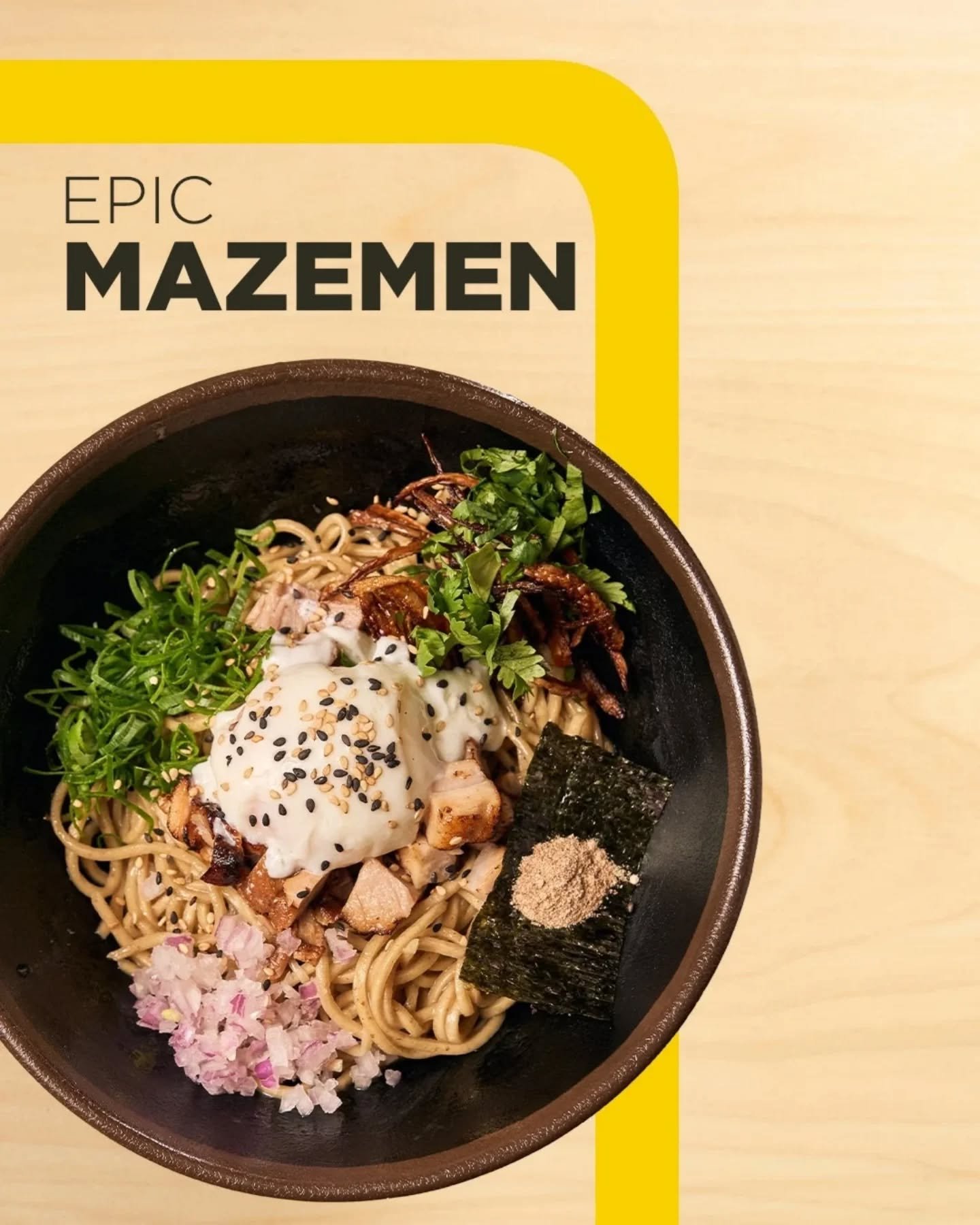 Parece s&oacute; um conjunto de ingredientes, at&eacute; misturares. Depois&hellip; &eacute; v&iacute;cio. 🍜

🚉 Esta&ccedil;&atilde;o do Campo Pequeno&nbsp;
📍Campo Pequeno, 12, Lisboa
Aberto todos os dias:
🕛 2&ordf; a 6&ordf;: 12h00-15h00 | 19h00