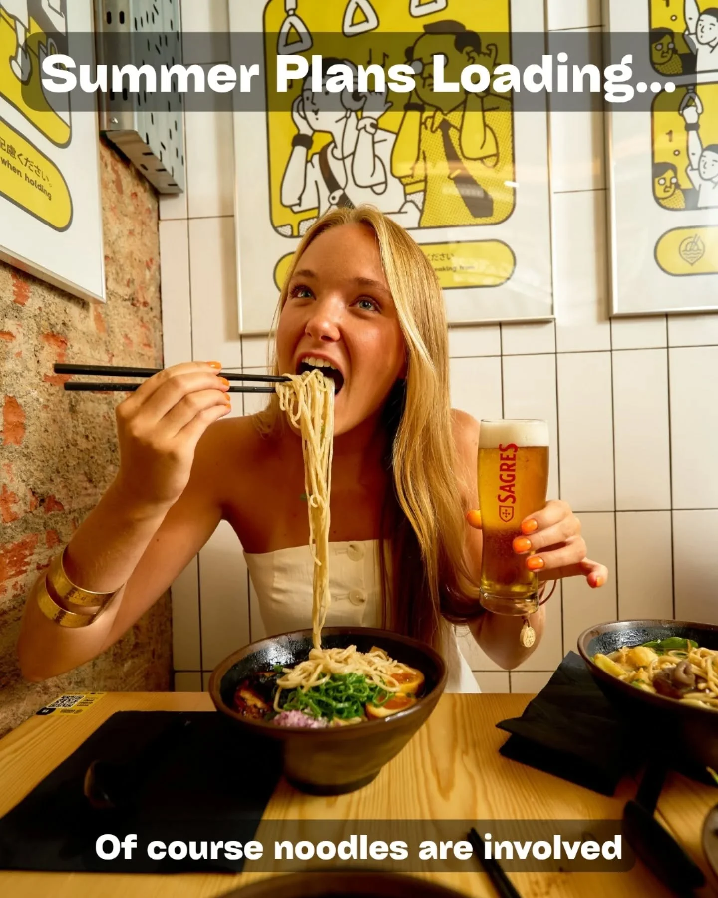 O tempo muda. Os cravings n&atilde;o. ☀️🍜🚉

🚉 Esta&ccedil;&atilde;o do Campo Pequeno&nbsp;
📍Campo Pequeno, 12, Lisboa
Aberto todos os dias:
🕛 2&ordf; a 6&ordf;: 12h00-15h00 | 19h00 - 22h00
🕛 S&aacute;b-Dom: 12h00-22h00

🚉 Esta&ccedil;&atilde;o