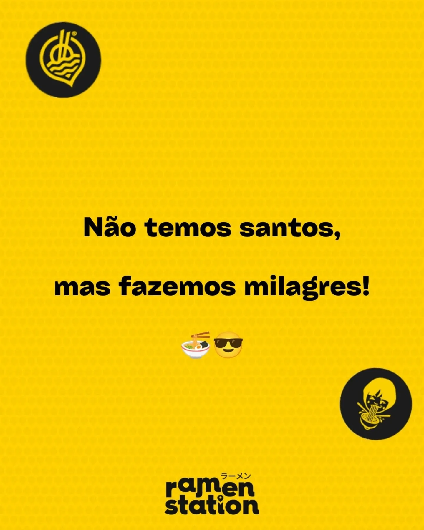 E h&aacute; coisas que n&atilde;o precisam de explica&ccedil;&atilde;o! 🍜🚉

🚉 Esta&ccedil;&atilde;o do Campo Pequeno&nbsp;
📍Campo Pequeno, 12, Lisboa
Aberto todos os dias:
🕛 2&ordf; a 6&ordf;: 12h00-15h00 | 19h00 - 22h00
🕛 S&aacute;b-Dom: 12h00